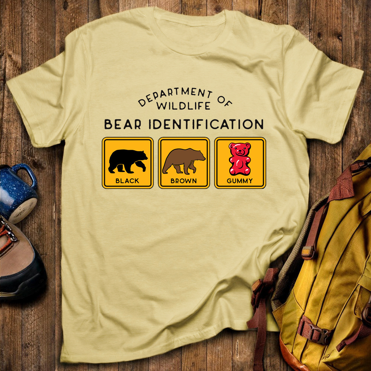 Bear ID Tee Cotton Classic T-Shirt