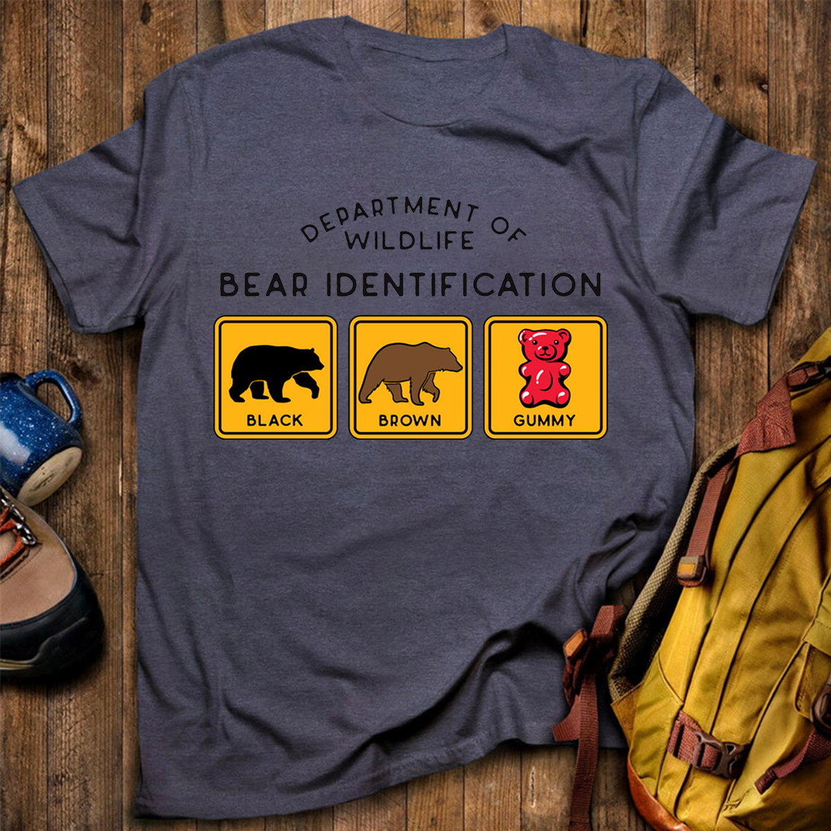 Bear ID Tee Cotton Classic T-Shirt