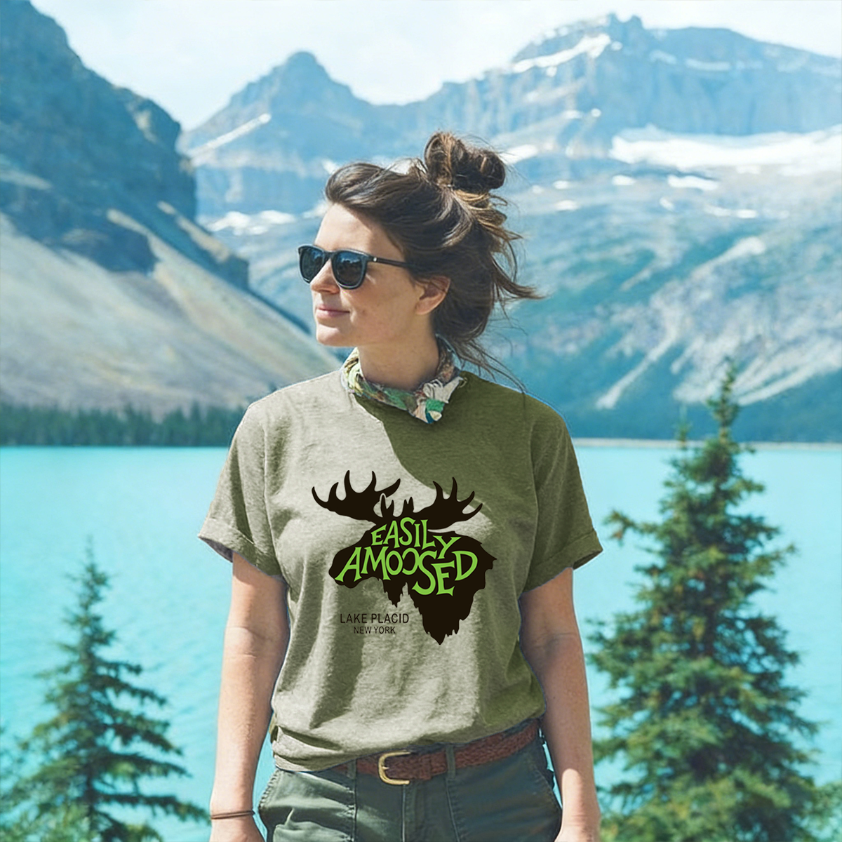 Easily Amoosed Tee Cotton Classic T-Shirt