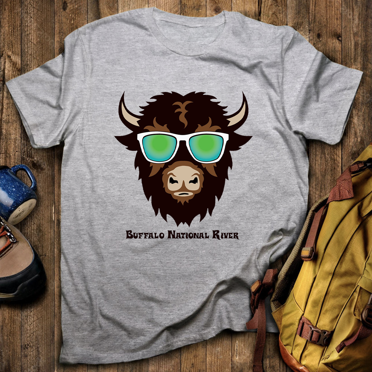 Wholesale Cool Buffalo Tee Cotton Classic T-Shirt