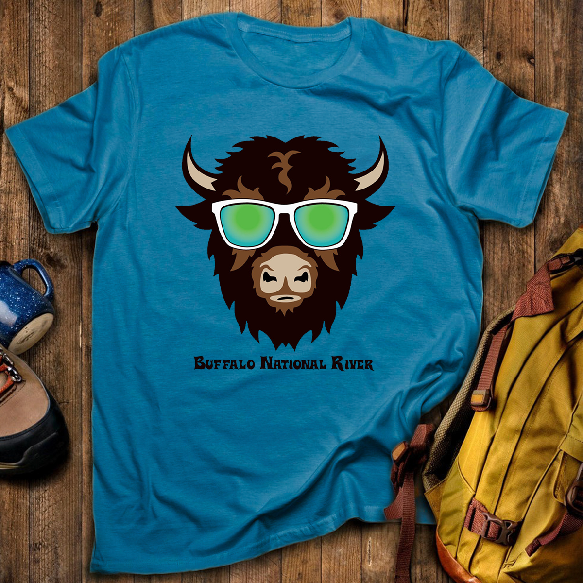 Wholesale Cool Buffalo Tee Cotton Classic T-Shirt