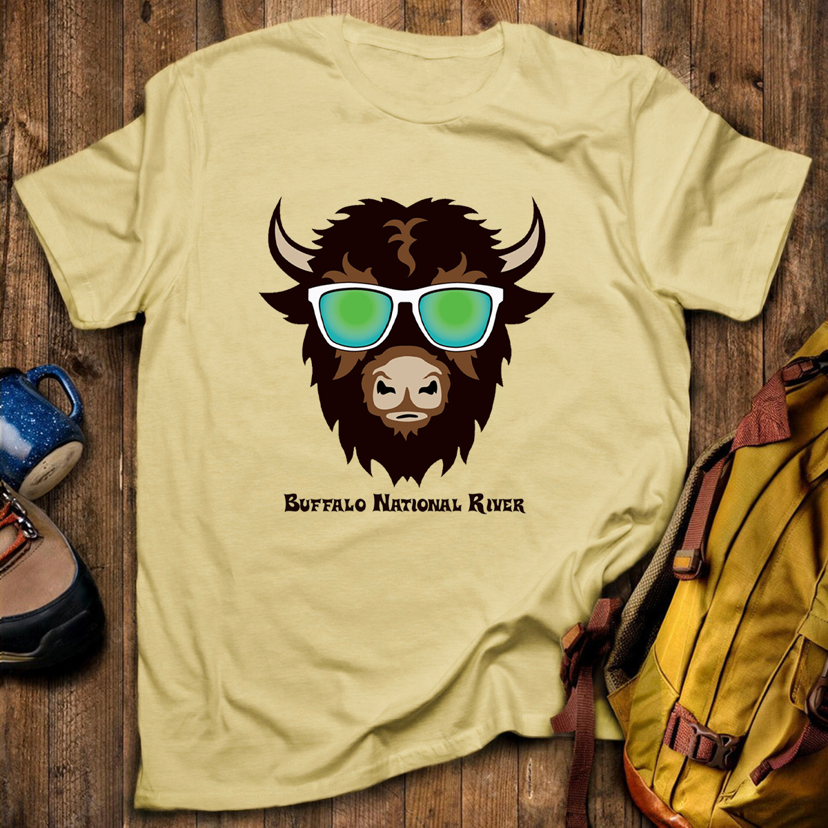 Wholesale Cool Buffalo Tee Cotton Classic T-Shirt