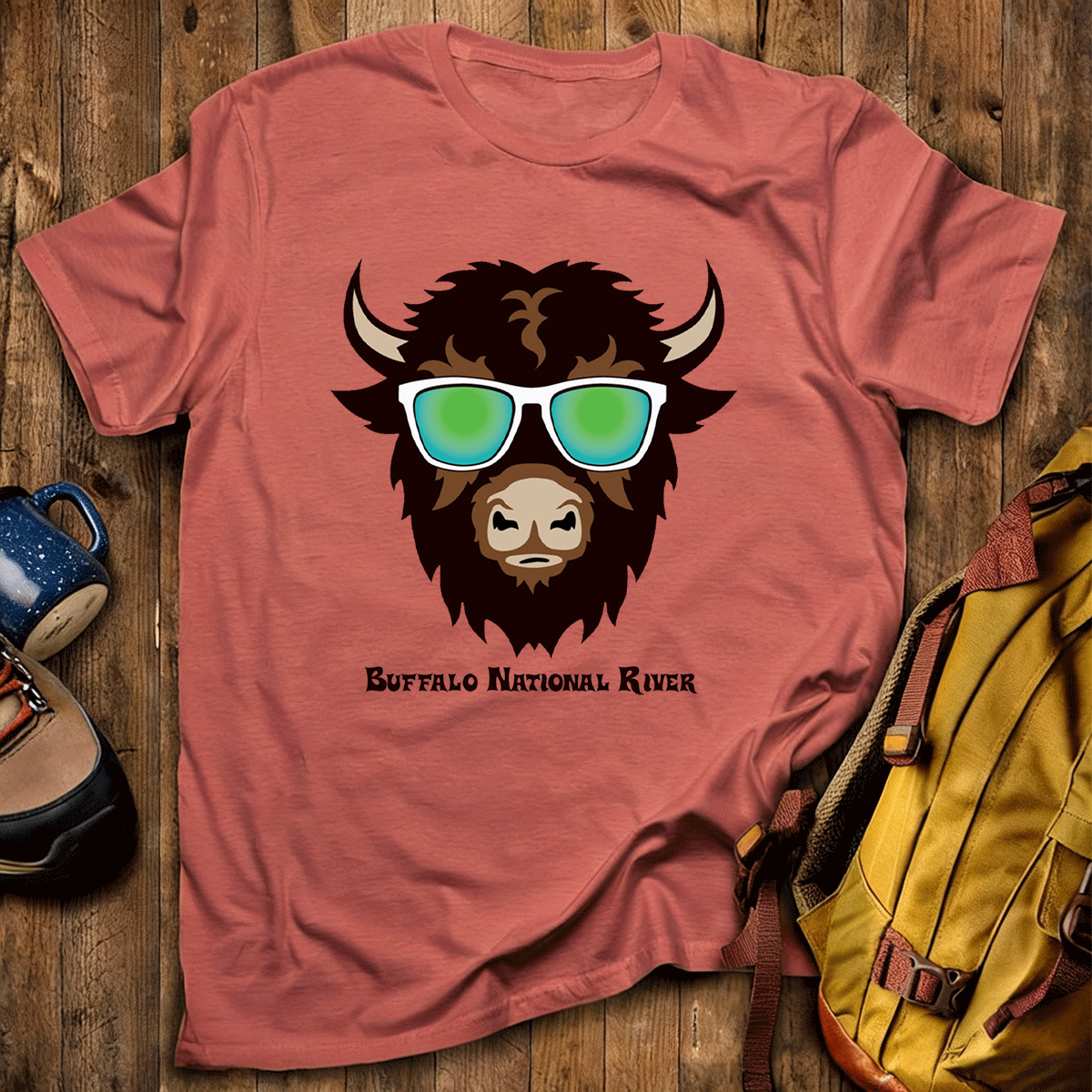 Wholesale Cool Buffalo Tee Cotton Classic T-Shirt