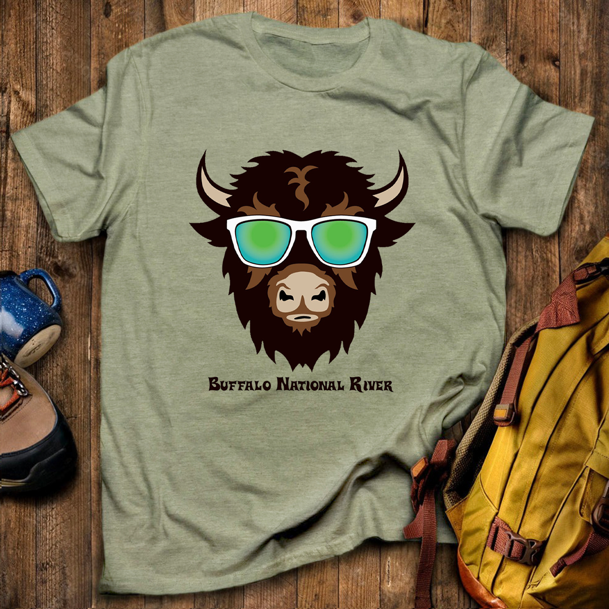 Wholesale Cool Buffalo Tee Cotton Classic T-Shirt