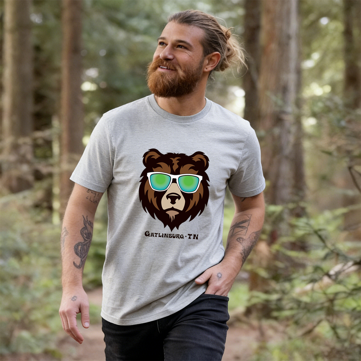 Wholesale Cool Bear Tee Cotton Classic T-Shirt