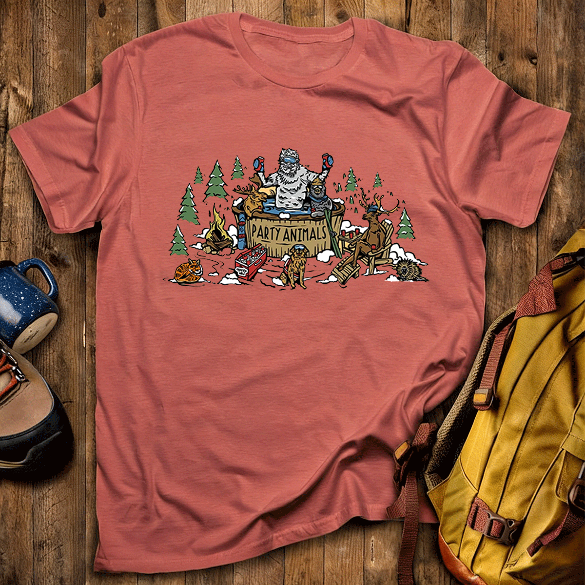 Party Animals Tee Cotton Classic T-Shirt