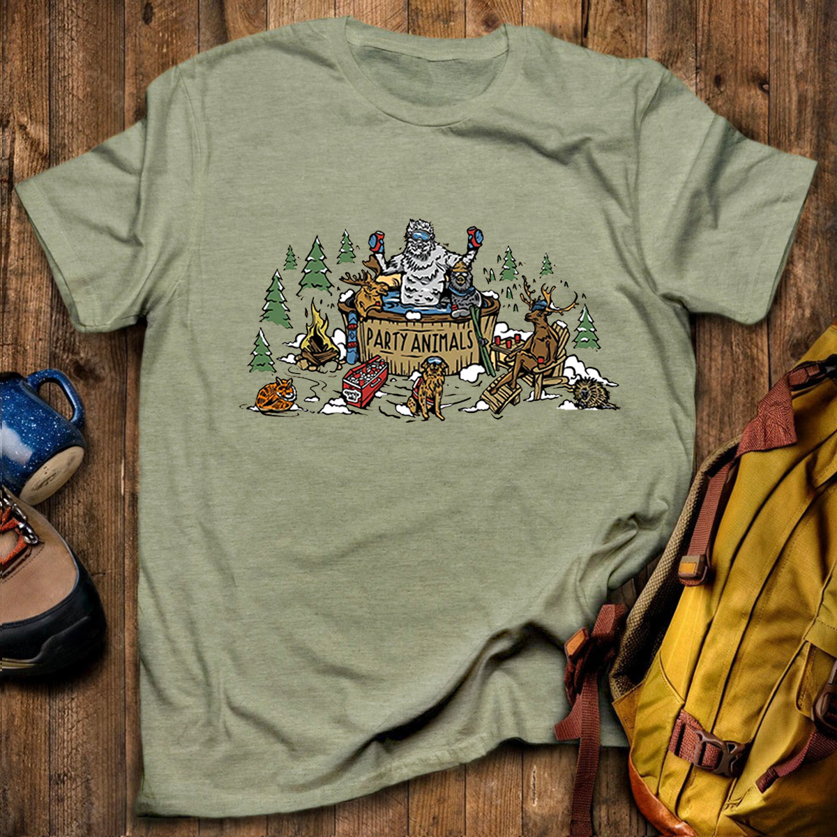 Party Animals Tee Cotton Classic T-Shirt