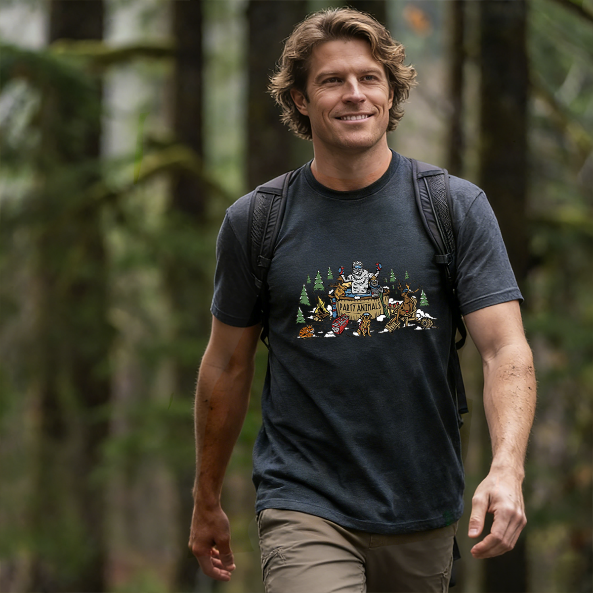 Party Animals Tee Cotton Classic T-Shirt