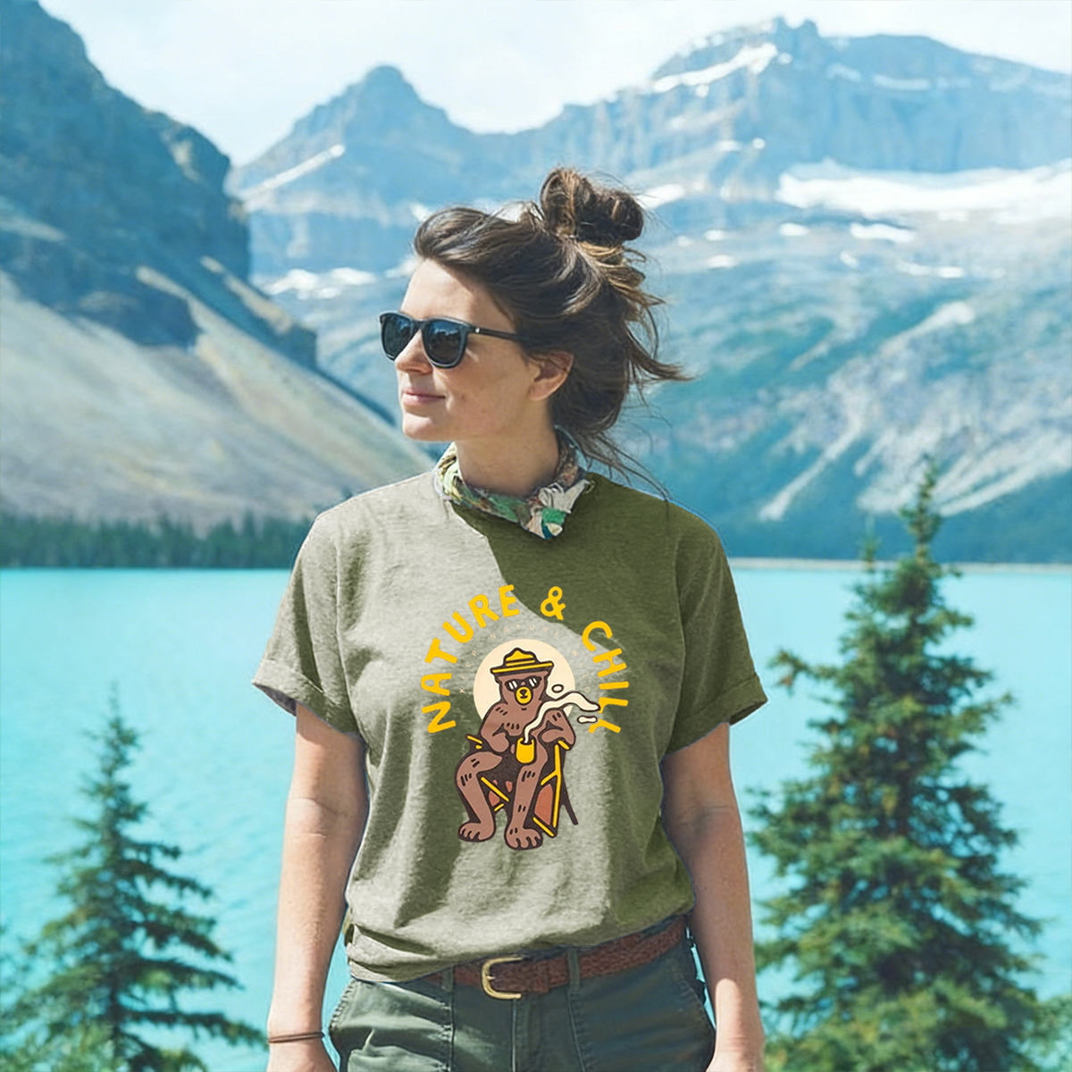 Nature and Chill Tee Cotton Classic T-Shirt