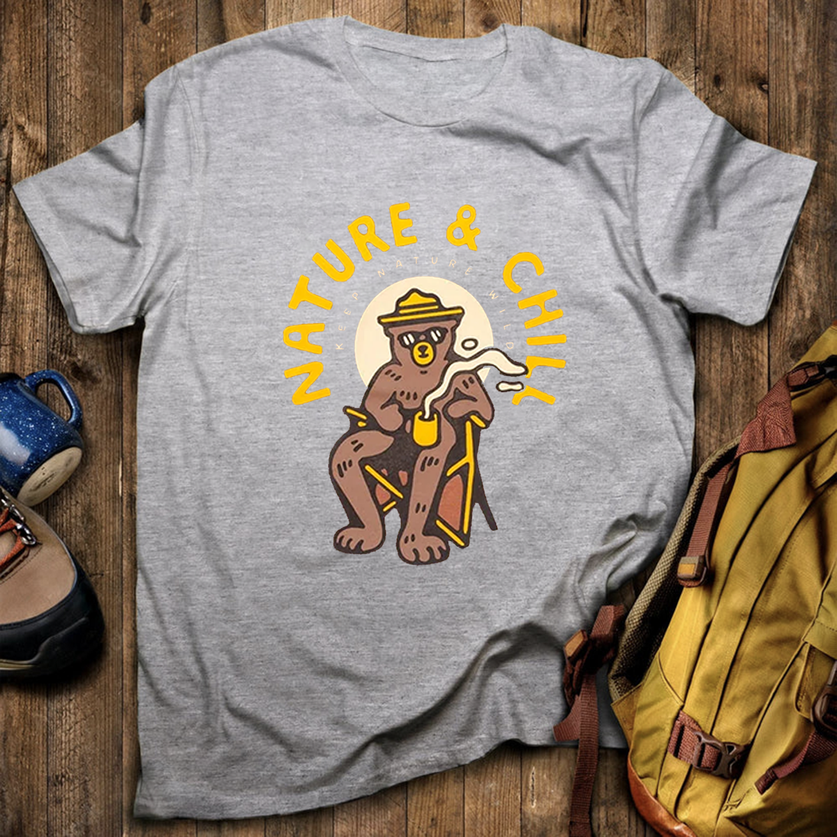 Nature and Chill Tee Cotton Classic T-Shirt