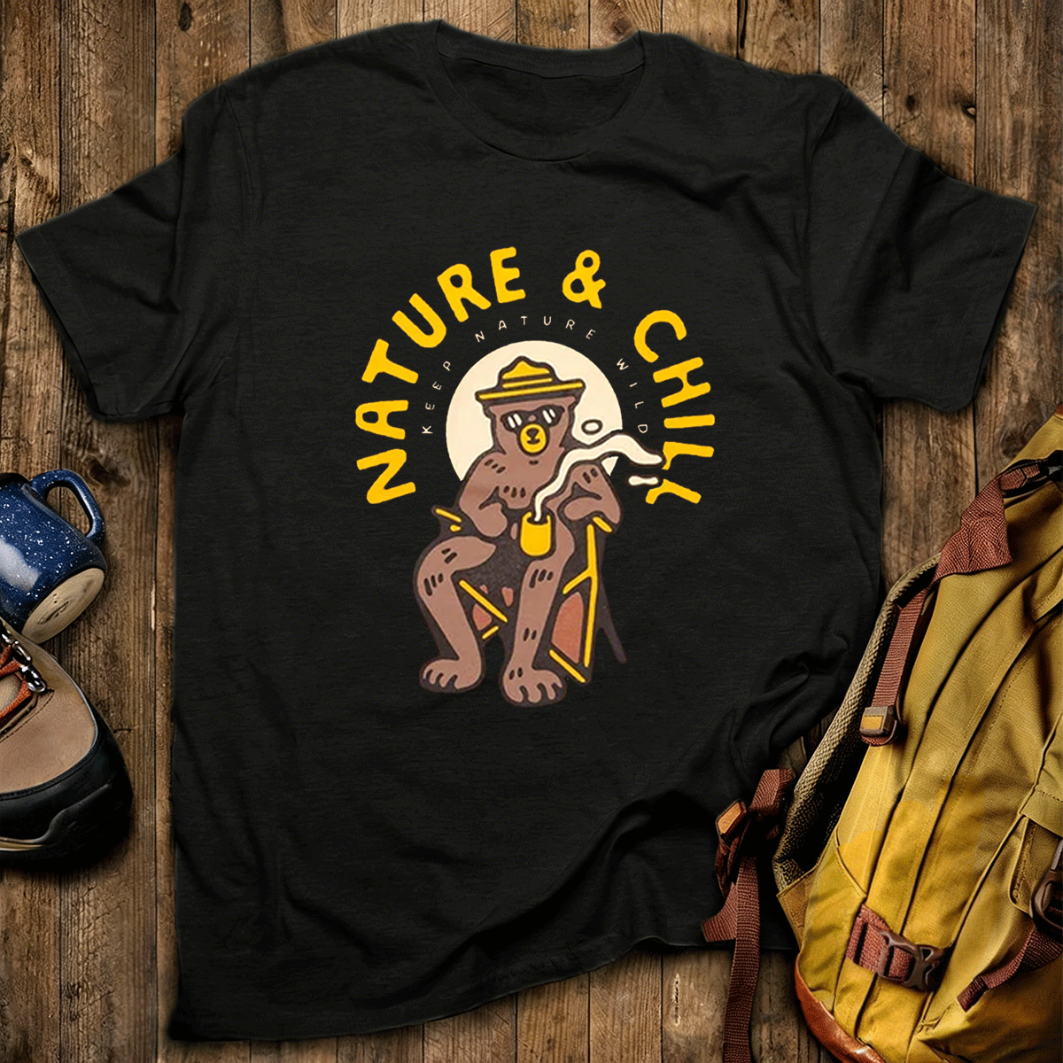 Nature and Chill Tee Cotton Classic T-Shirt