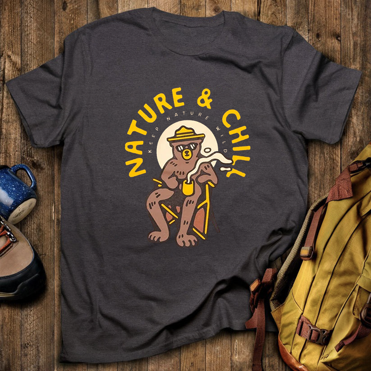 Nature and Chill Tee Cotton Classic T-Shirt