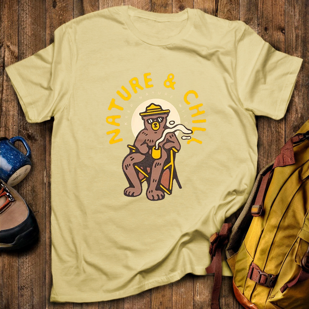 Nature and Chill Tee Cotton Classic T-Shirt