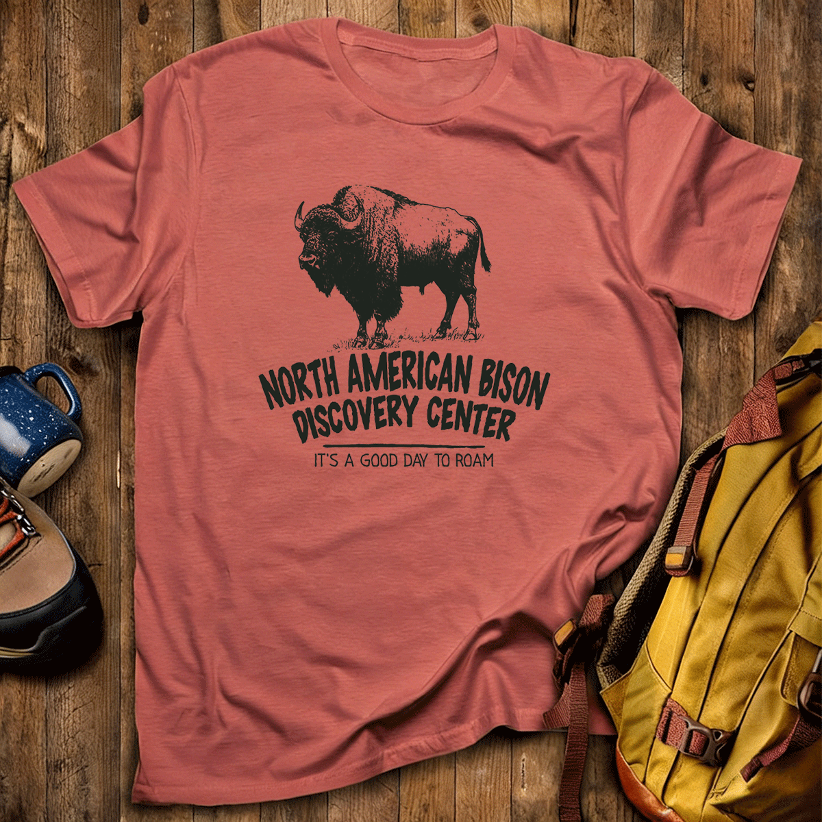 Good Day Bison Tee Cotton Classic T-Shirt