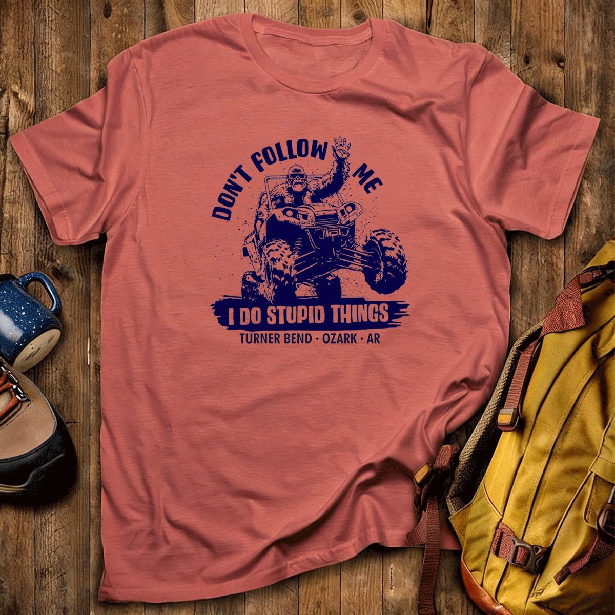Bigfoot ATV Tee Cotton Classic T-Shirt
