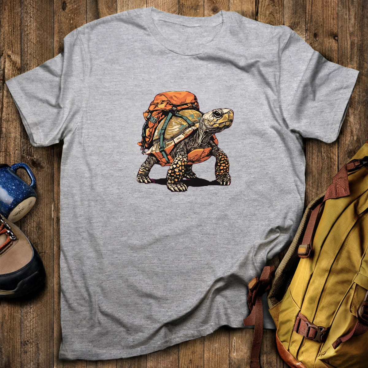 Turtle Backpacker T-Shirt