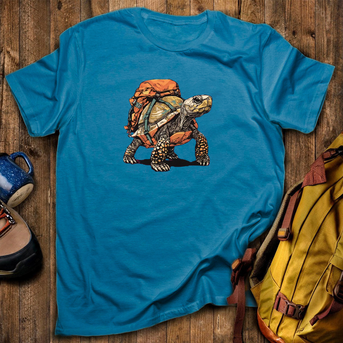 Turtle Backpacker T-Shirt