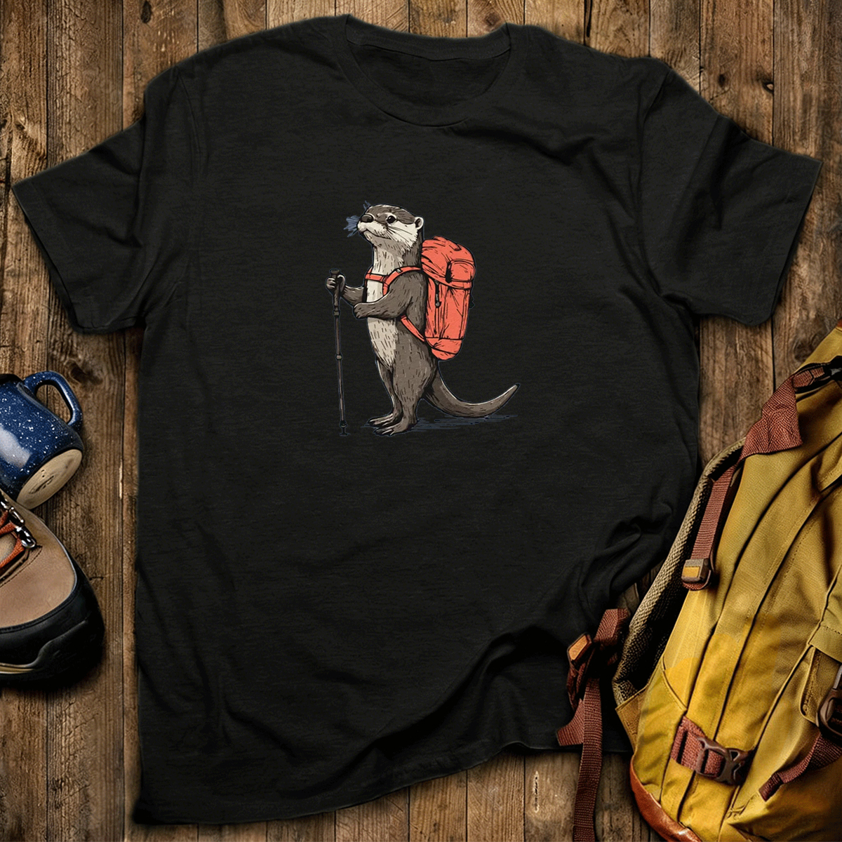 Otter Backpacker T-Shirt
