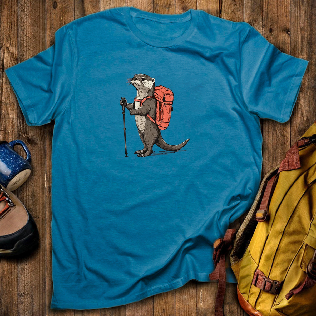 Otter Backpacker T-Shirt