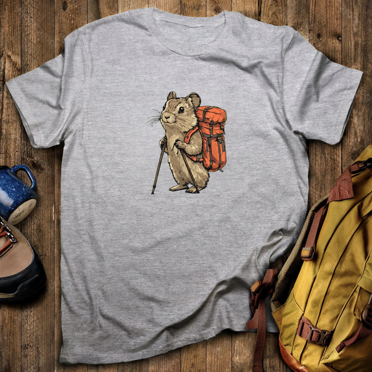 Pika Backpacker T-Shirt