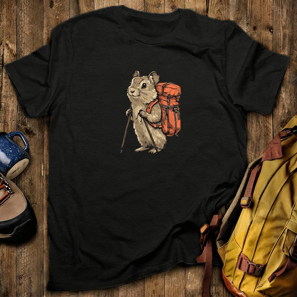 Pika Backpacker T-Shirt