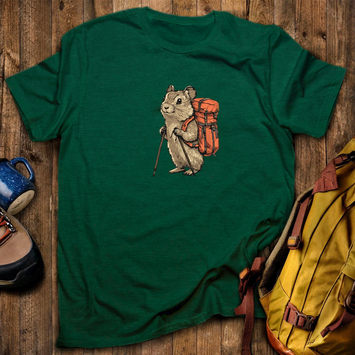 Pika Backpacker T-Shirt