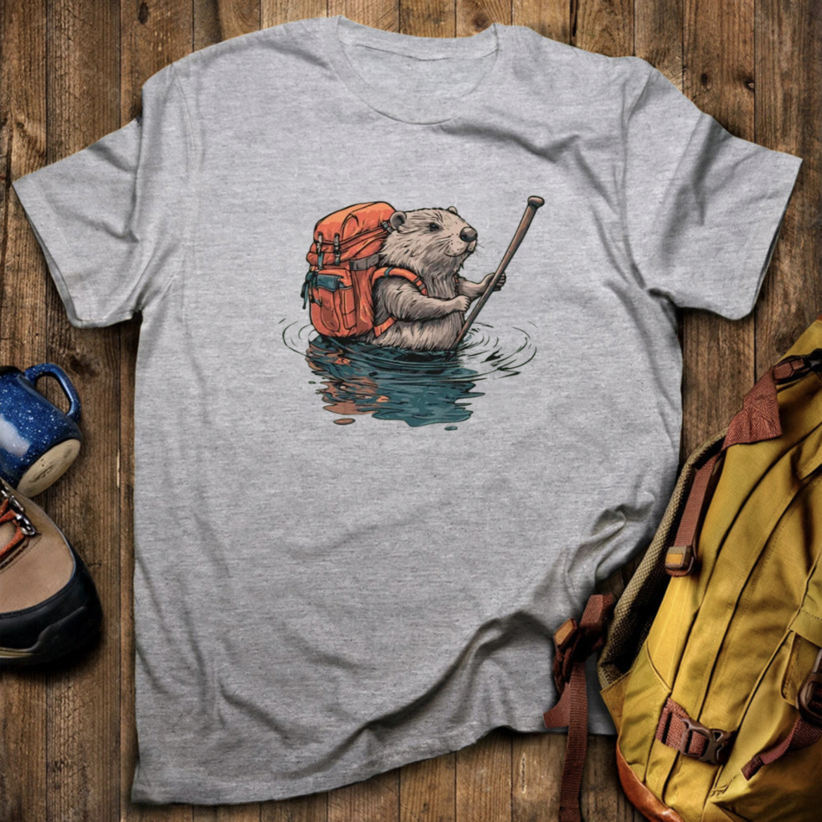 Beaver Backpacker T-Shirt