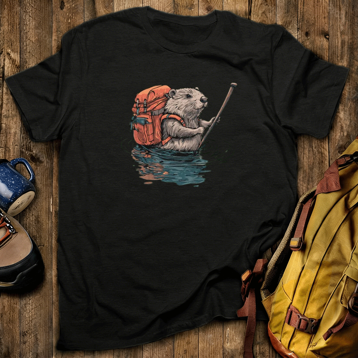 Beaver Backpacker T-Shirt