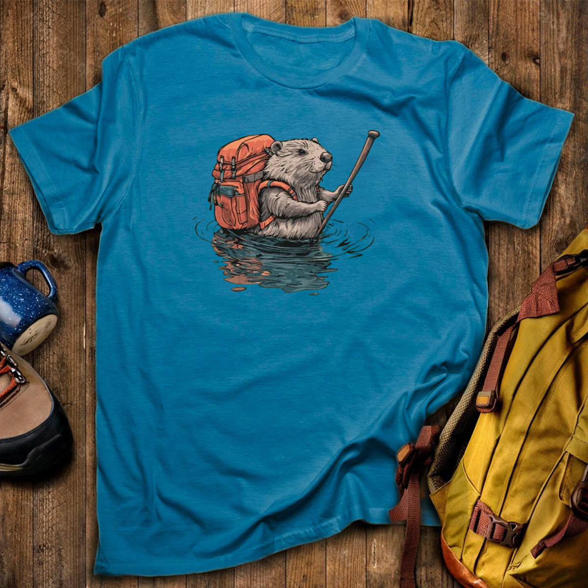 Beaver Backpacker T-Shirt