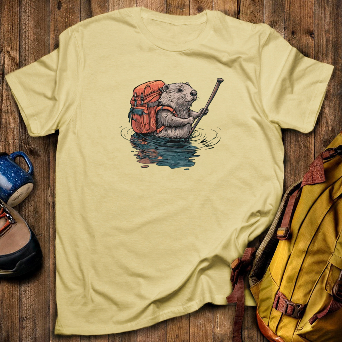 Beaver Backpacker T-Shirt