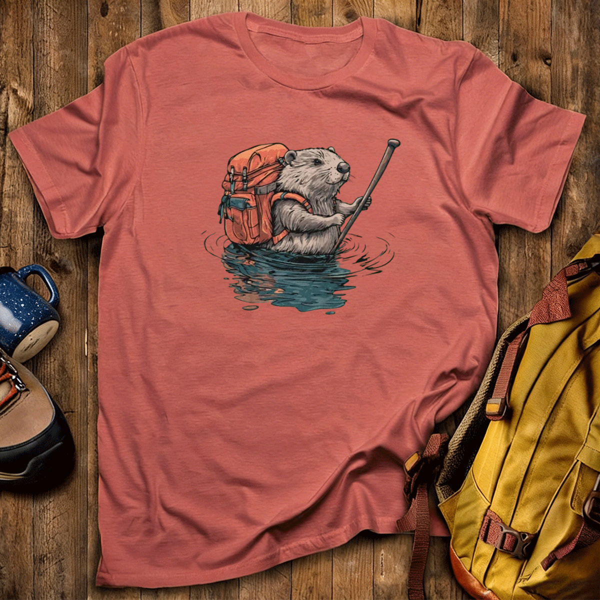 Beaver Backpacker T-Shirt