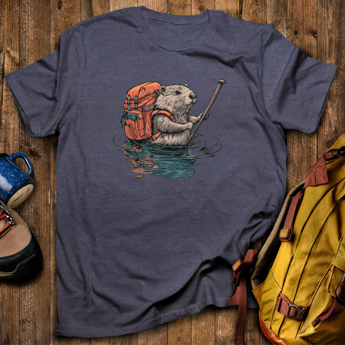 Beaver Backpacker T-Shirt