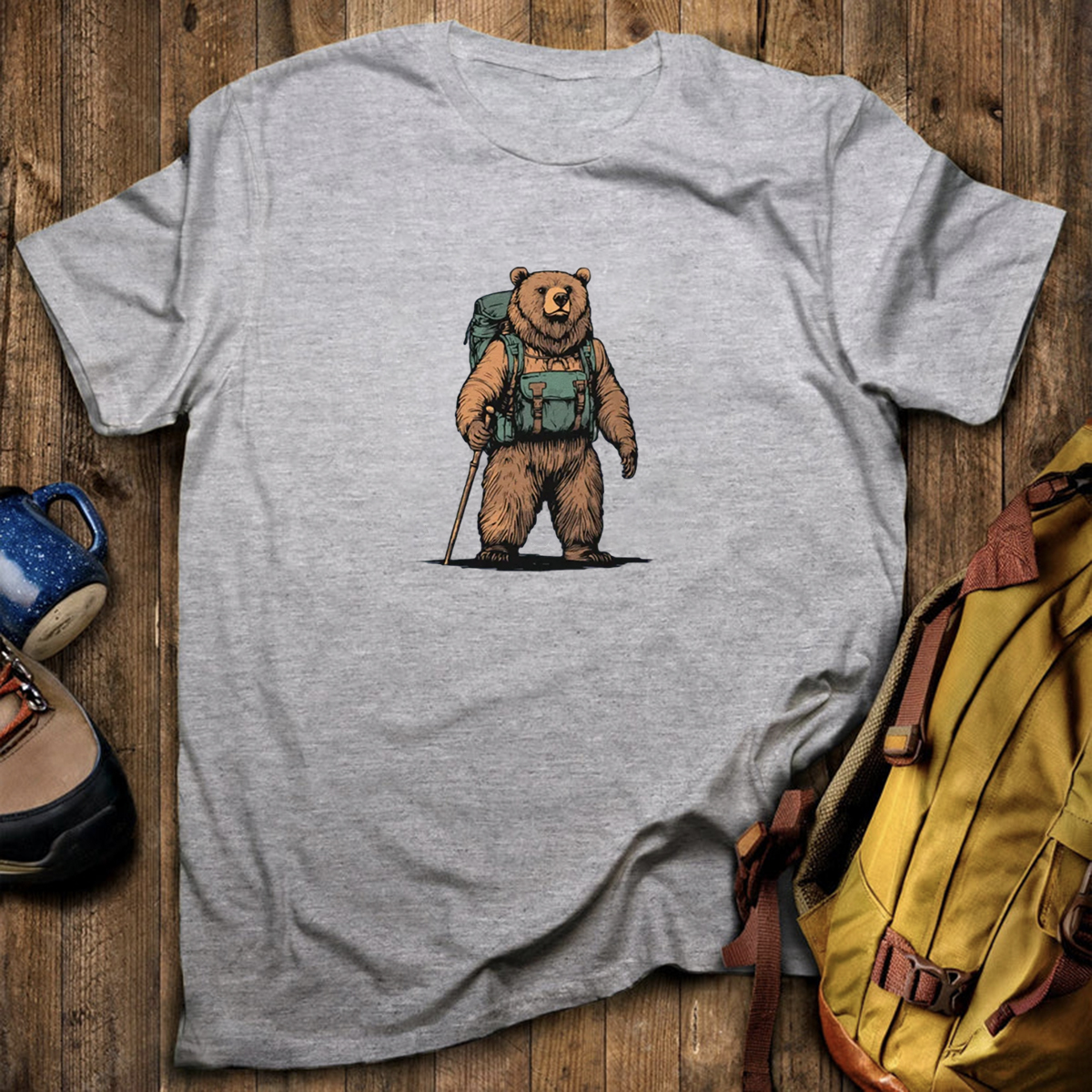 Grizzly Backpacker T-Shirt
