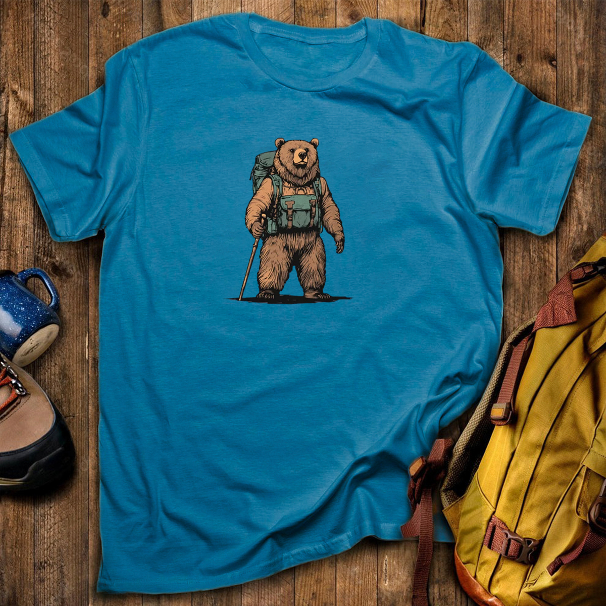 Grizzly Backpacker T-Shirt