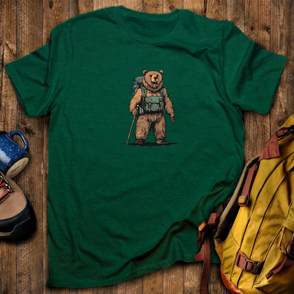 Grizzly Backpacker T-Shirt