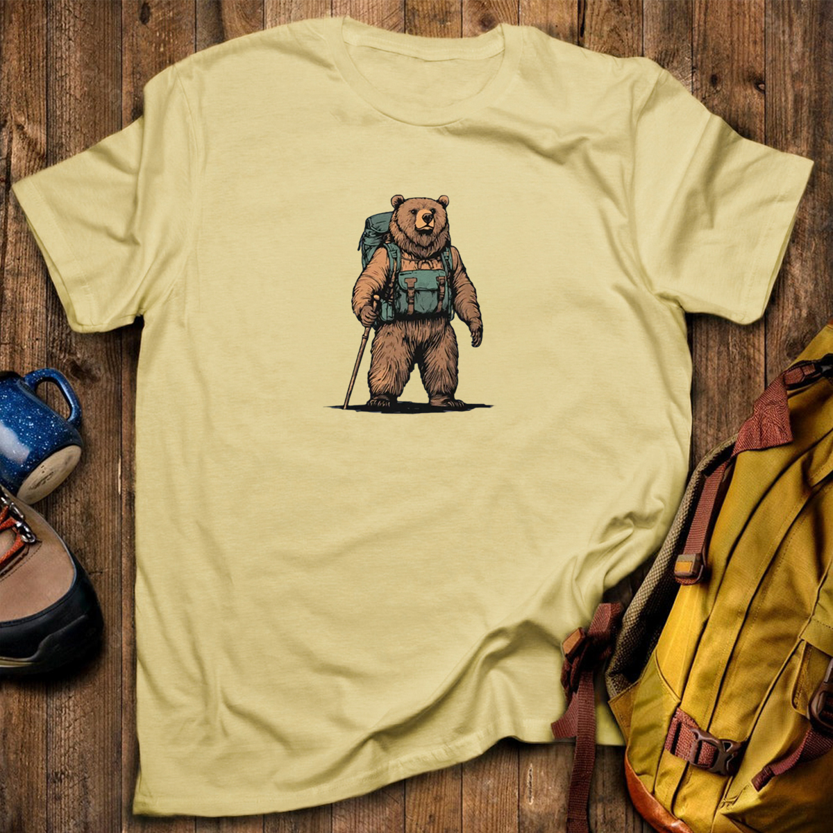 Grizzly Backpacker T-Shirt