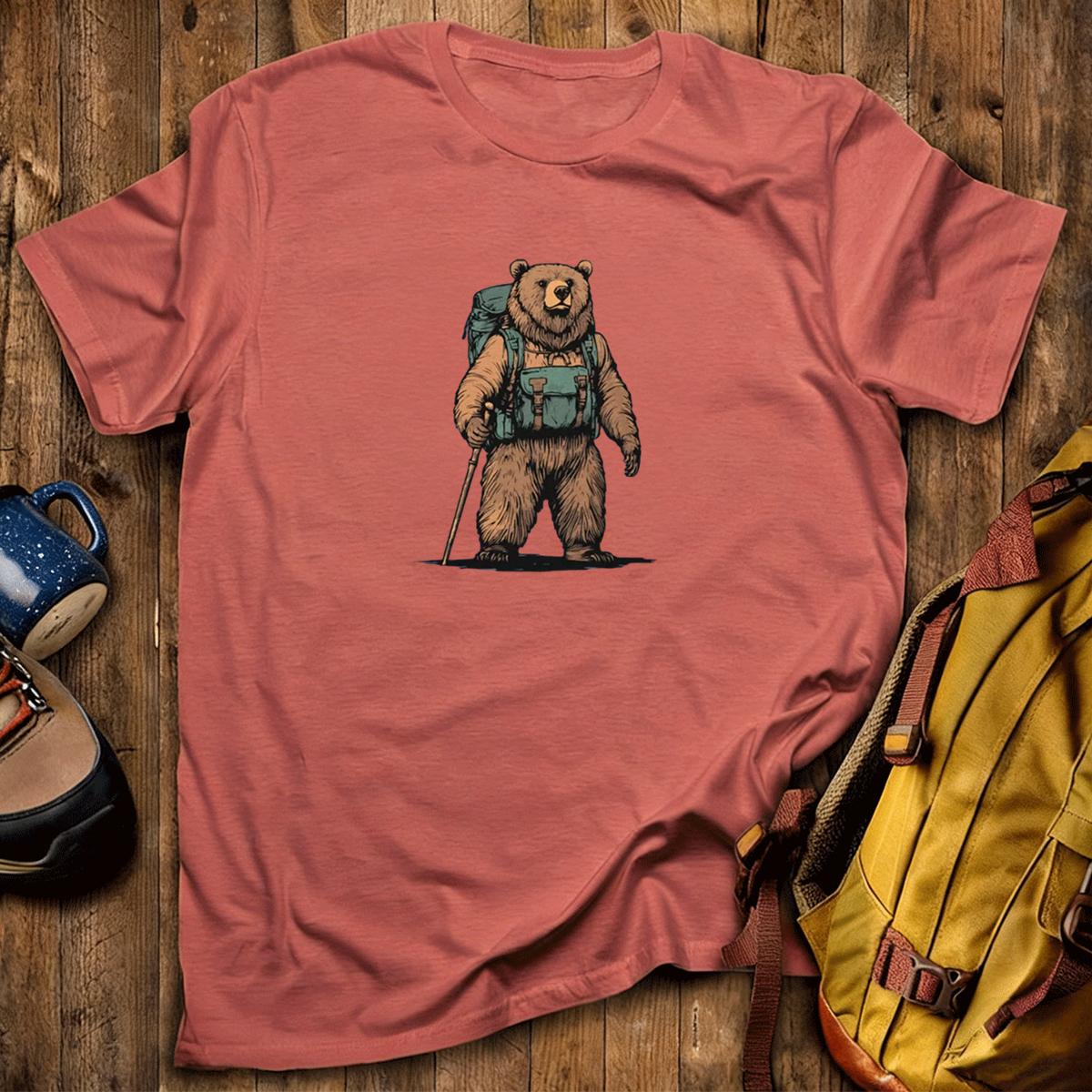 Grizzly Backpacker T-Shirt