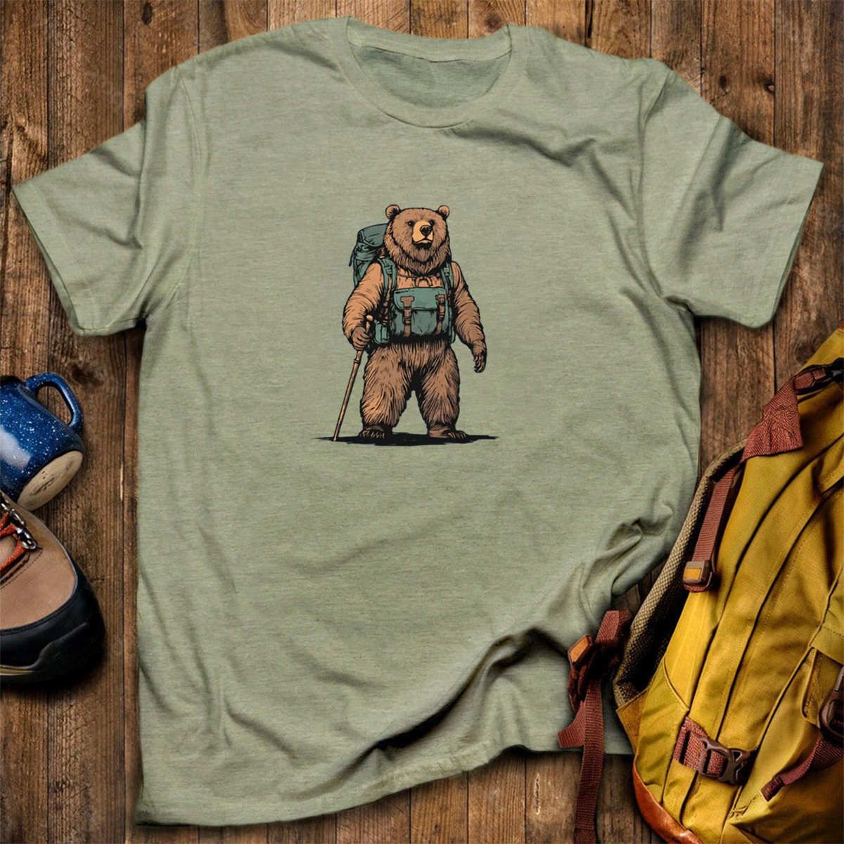 Grizzly Backpacker T-Shirt