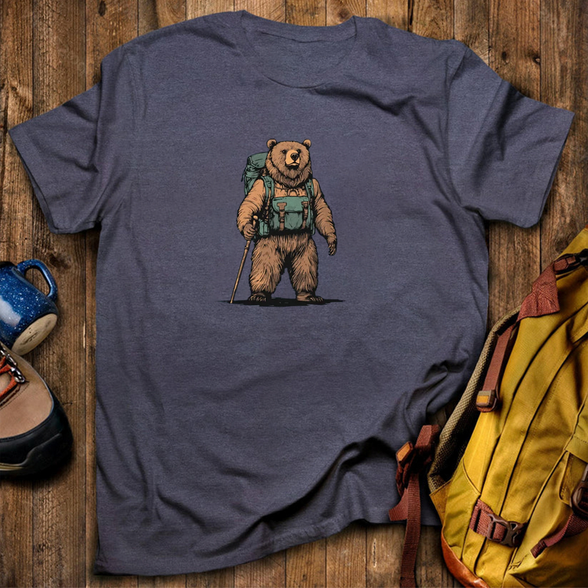 Grizzly Backpacker T-Shirt