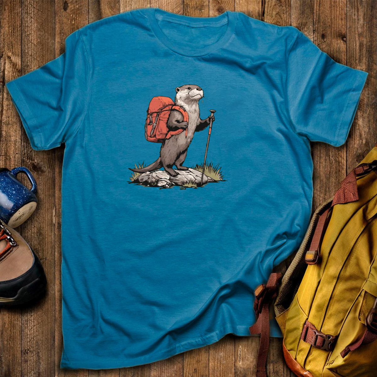 Otter Backpacker T-Shirt
