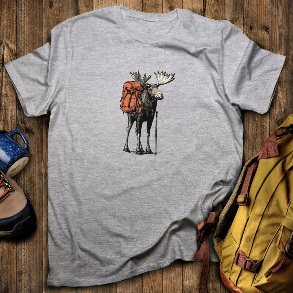 Moose Backpacker T-Shirt