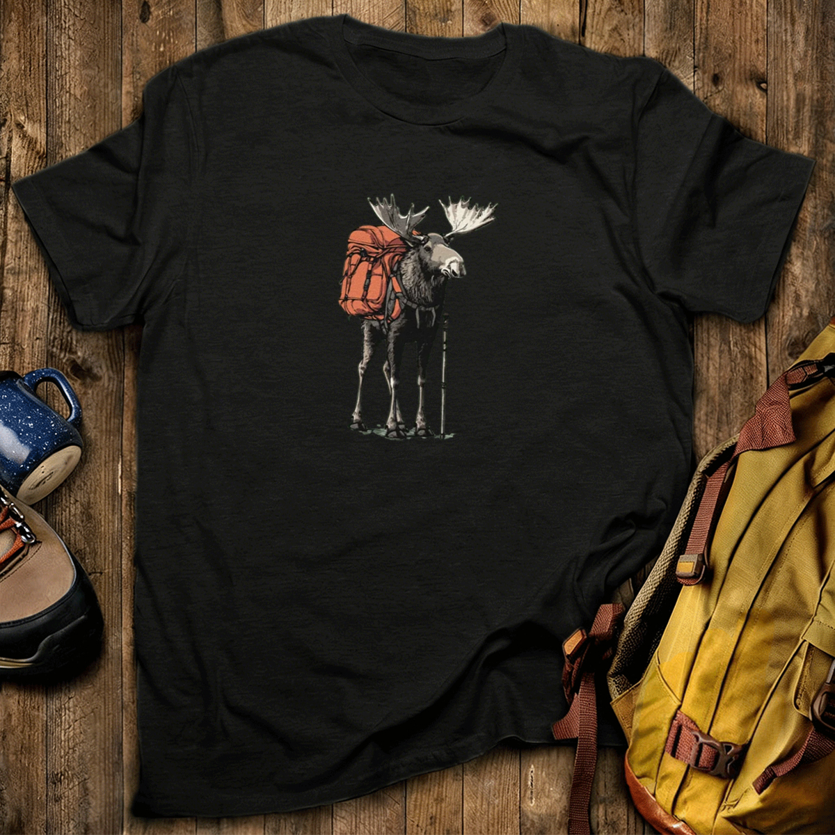 Moose Backpacker T-Shirt