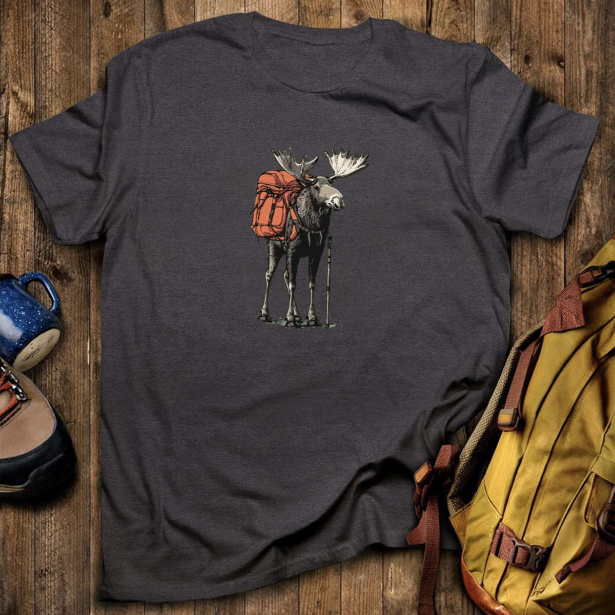 Moose Backpacker T-Shirt