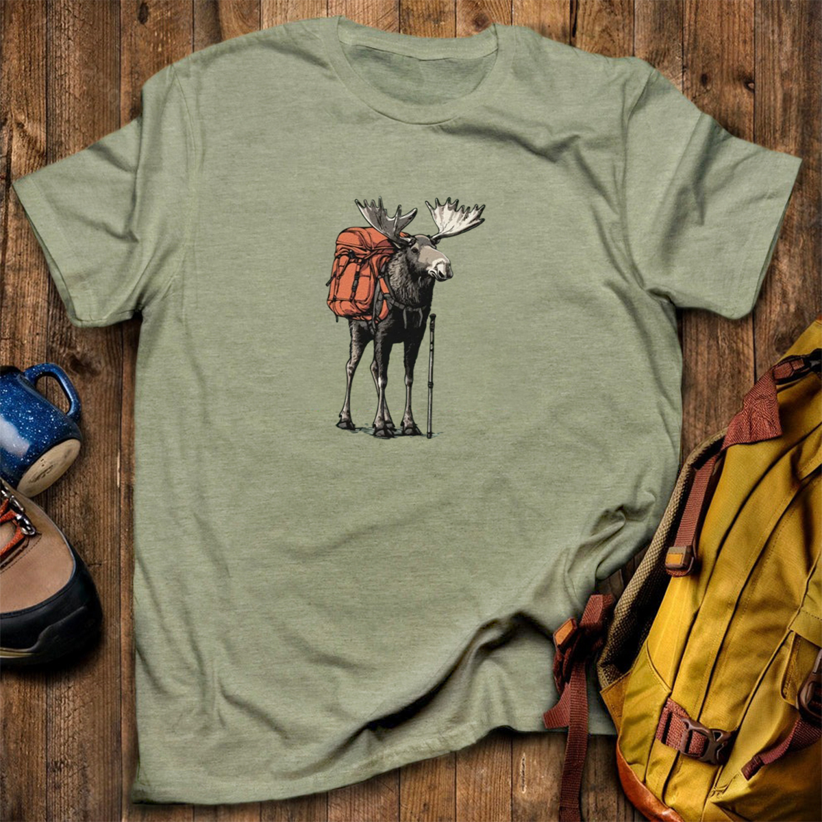 Moose Backpacker T-Shirt