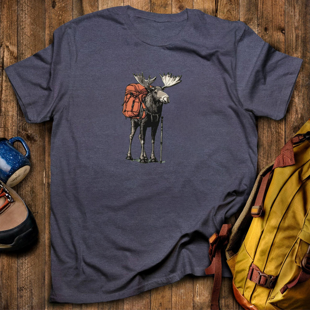 Moose Backpacker T-Shirt