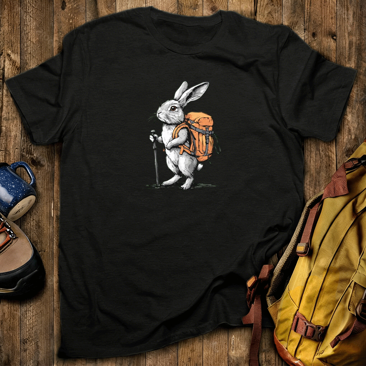Rabbit Backpacker T-Shirt