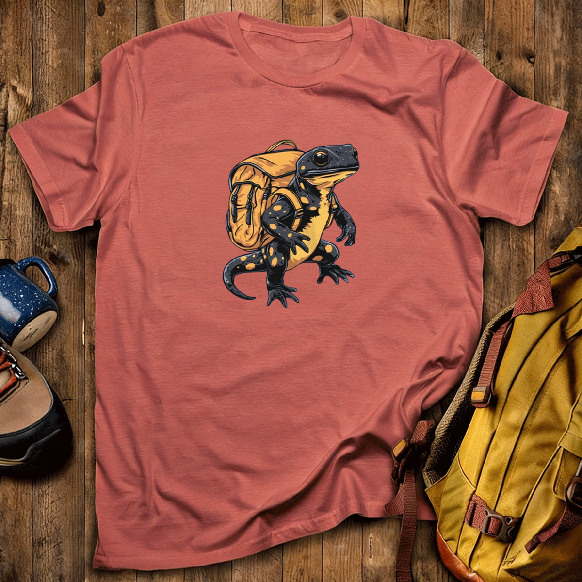 Gecko Backpacker T-Shirt