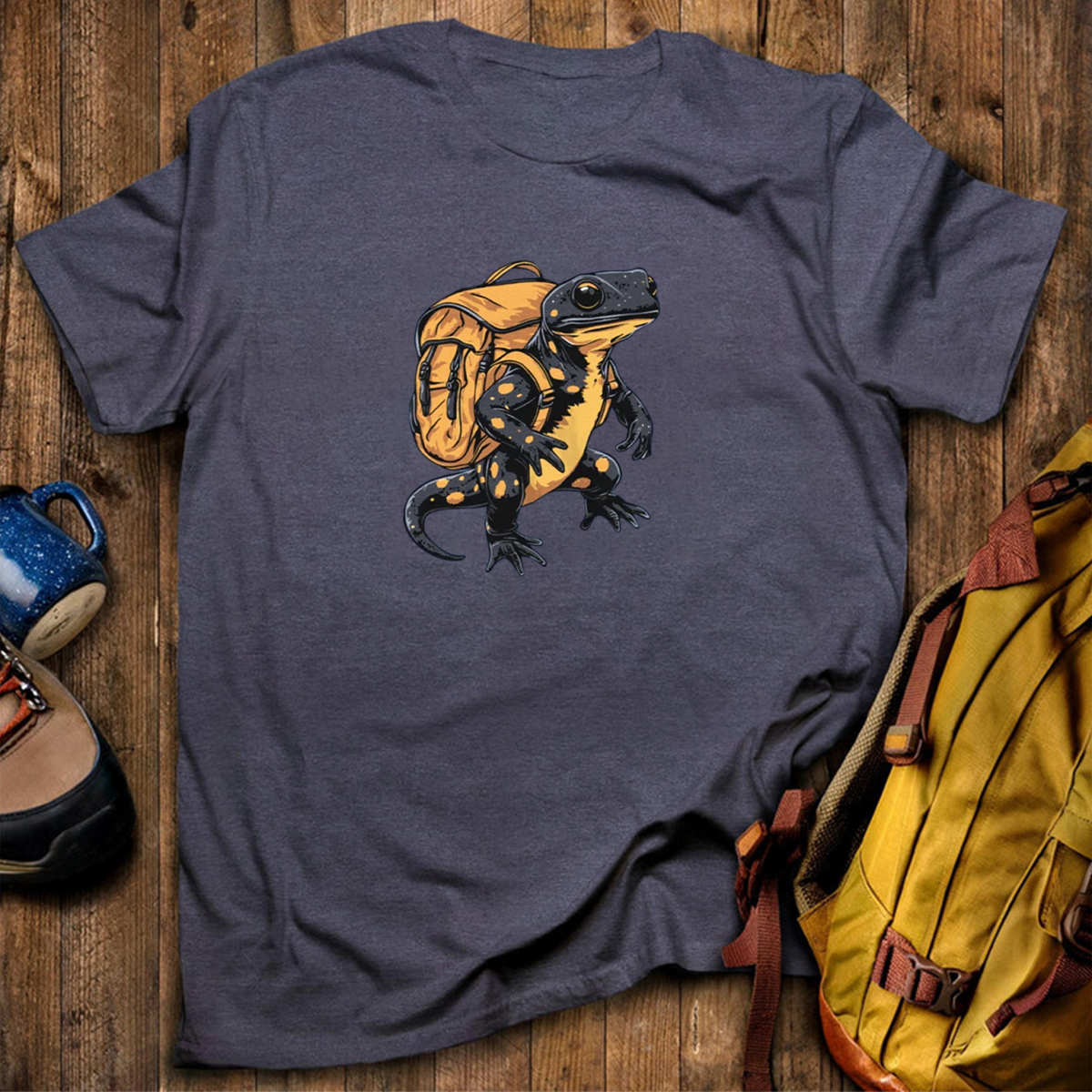 Gecko Backpacker T-Shirt