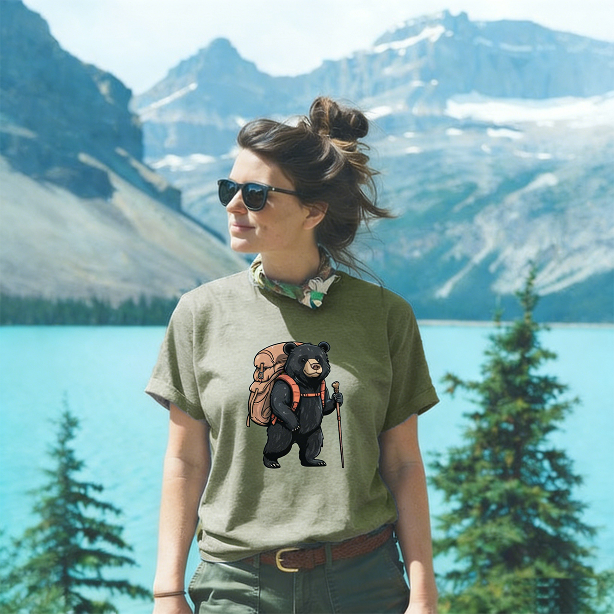 Black Bear Backpacker T-Shirt