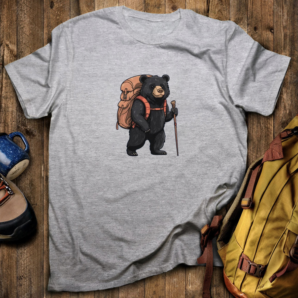 Black Bear Backpacker T-Shirt